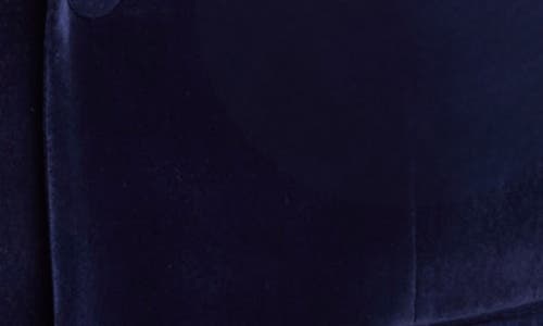 Paisley & Gray Kyle Slim Fit Velvet Dinner Jacket In Blue