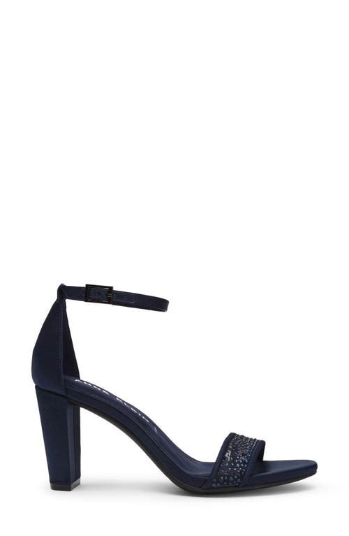 Anne Klein Kourtney Ankle Strap Sandal In Blue