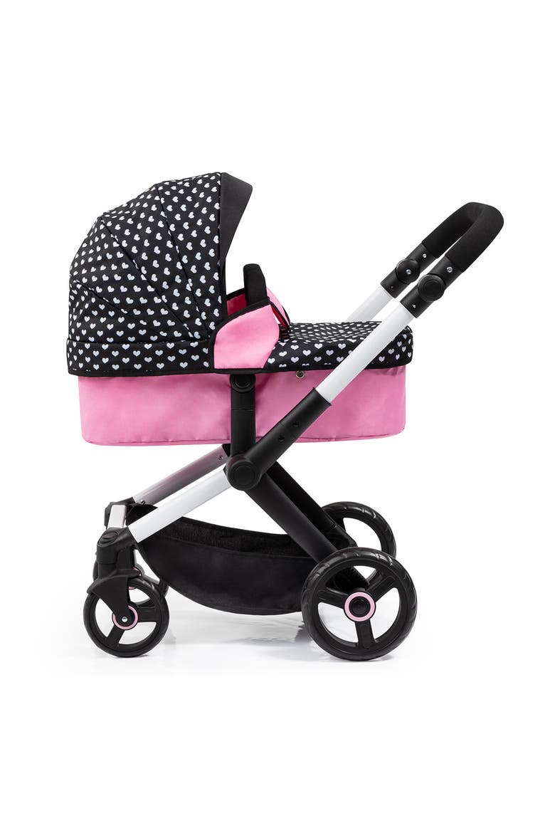 Pram Xeo, For Dolls Up To 20 Inches, Alternate, color, Multicolored