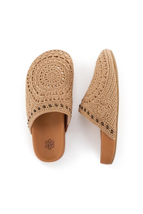 The Sak Bolinas Clog In Bamboo Medallion