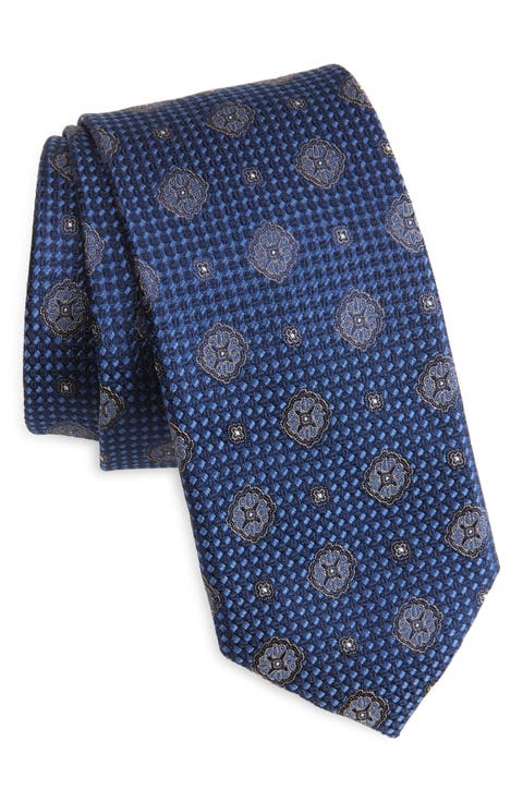 Luirisa Medallion Silk Tie