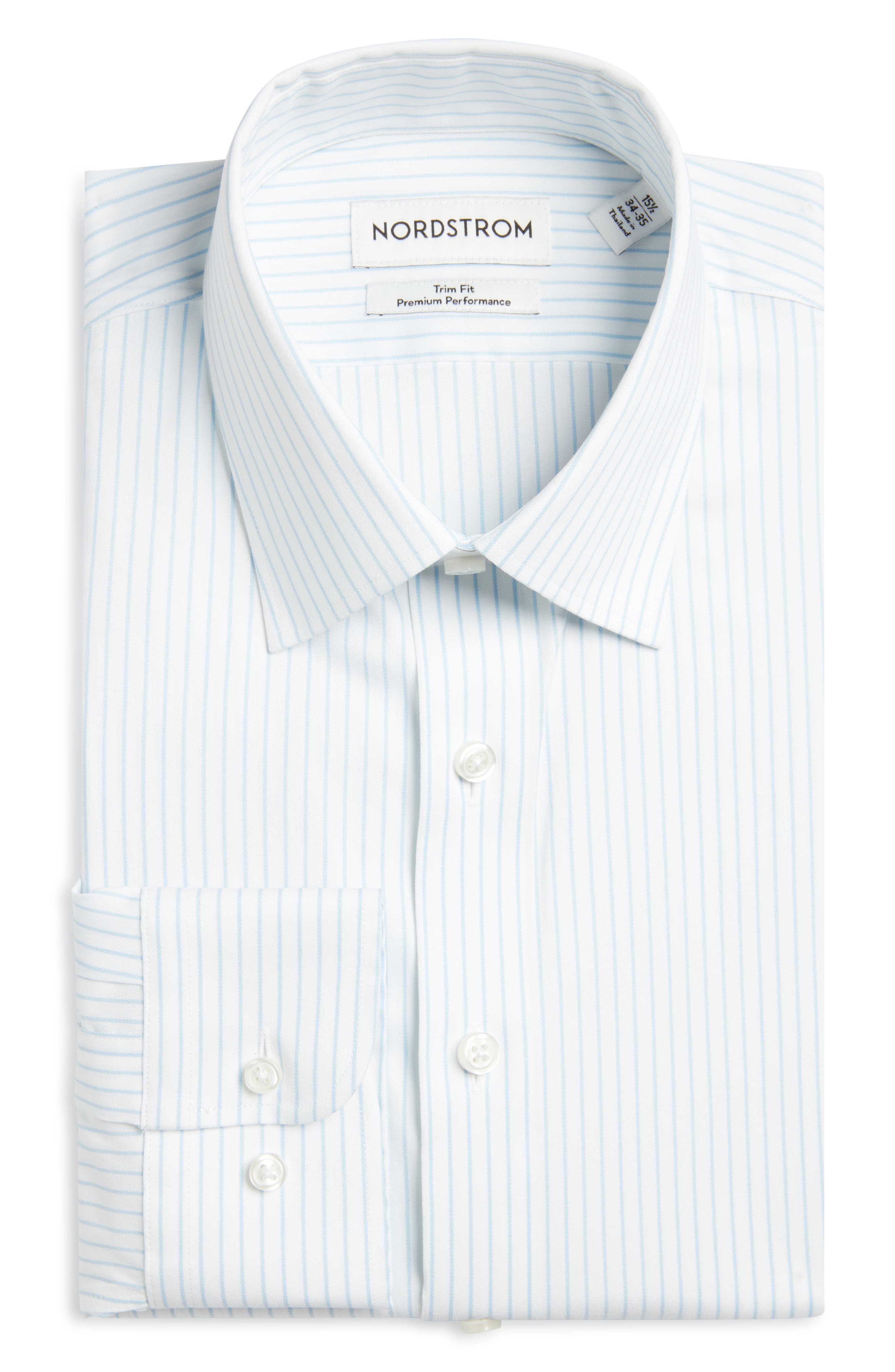 nordstrom trim fit dress shirt Trim Fit Royal Oxford Dress Shirt (Men)