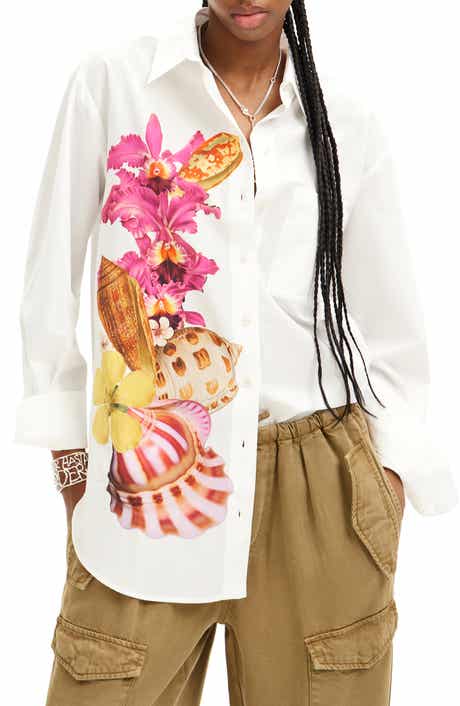 Desigual Cam Shell Lacroix Button-Up Shirt