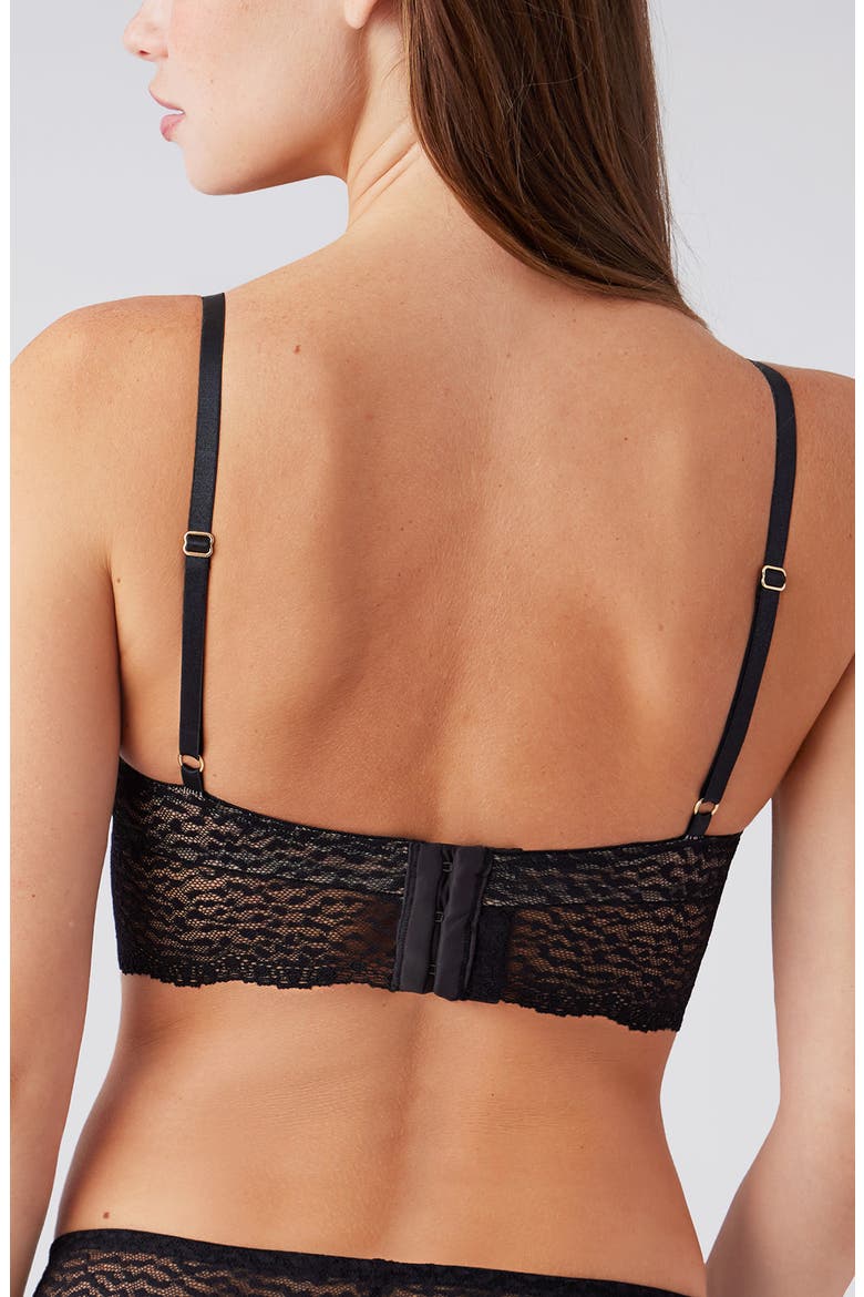 Untamed Underwire Longline Demi Bra, Alternate, color, NIGHT