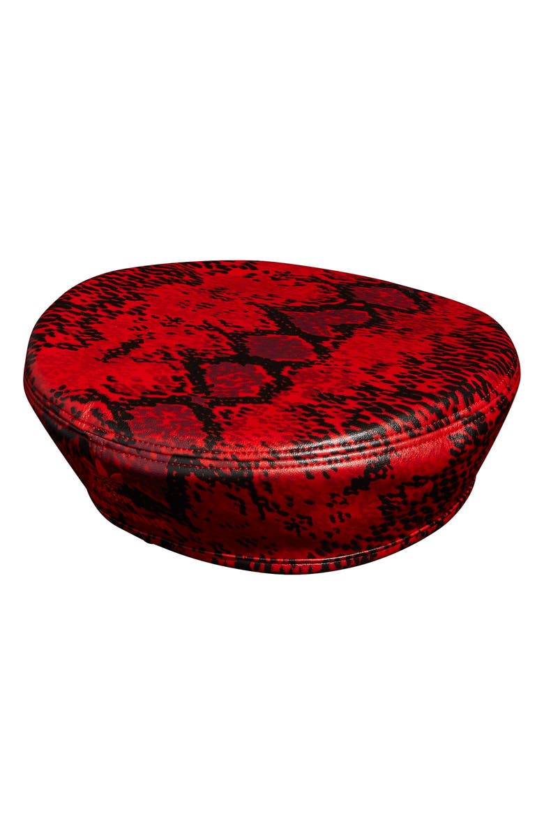 adidas x IVY PARK Faux Leather Tam Hat, Main, color, 