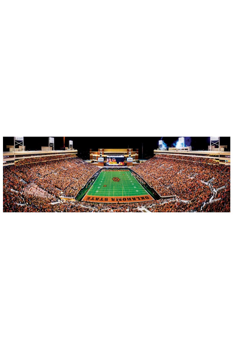 Oklahoma State 1000pc Panoramic Puzzle, Alternate, color, Multicolor
