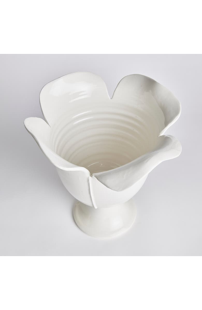 Napa Home & Garden Petalo Vase, Alternate, color, White