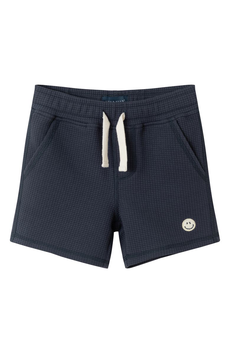 Andy & Evan Kids' Waffle Knit Shorts, Main, color,