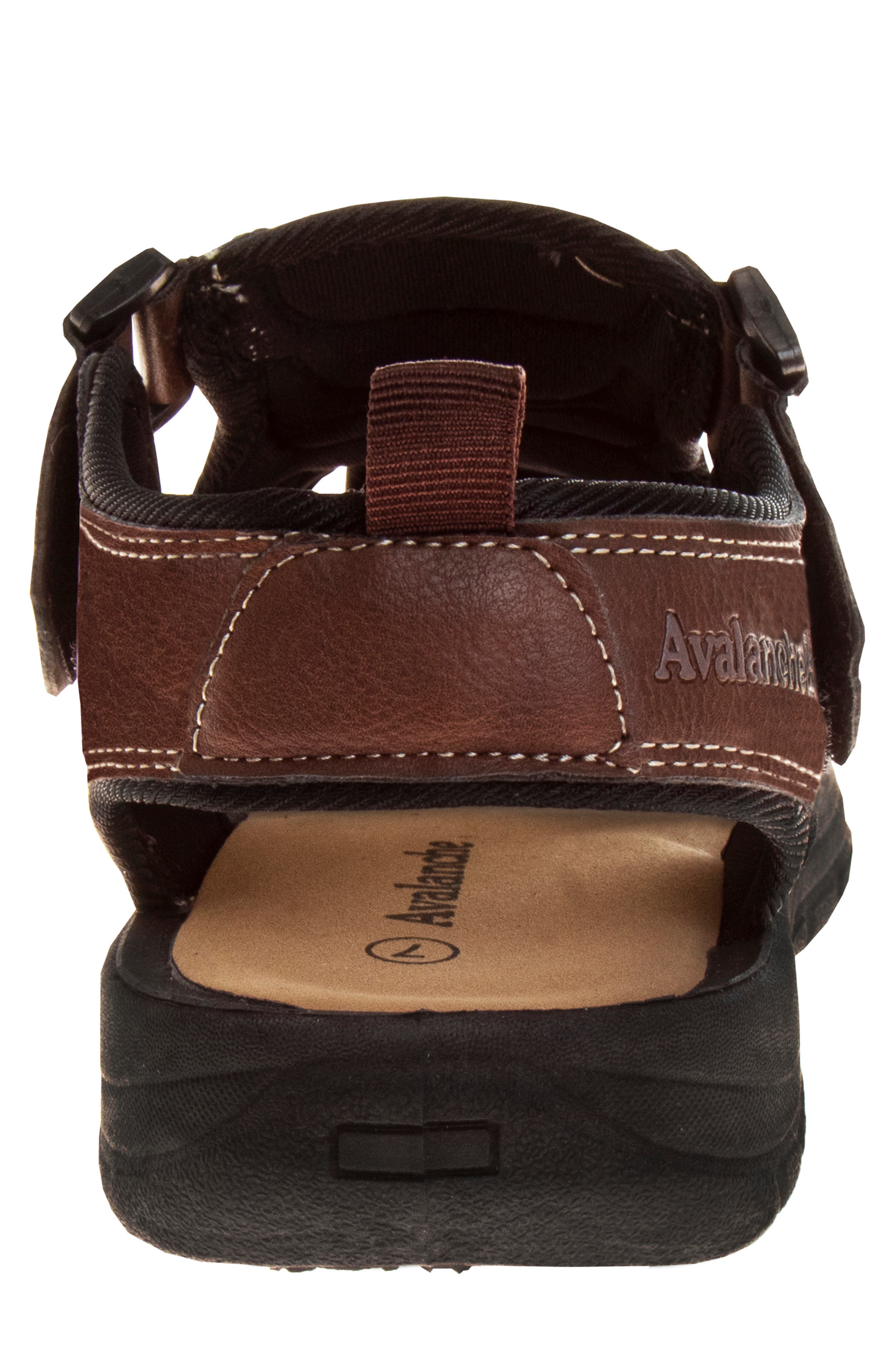 AVALANCHE Fisherman Outdoor Sandal, Alternate, color, Brown