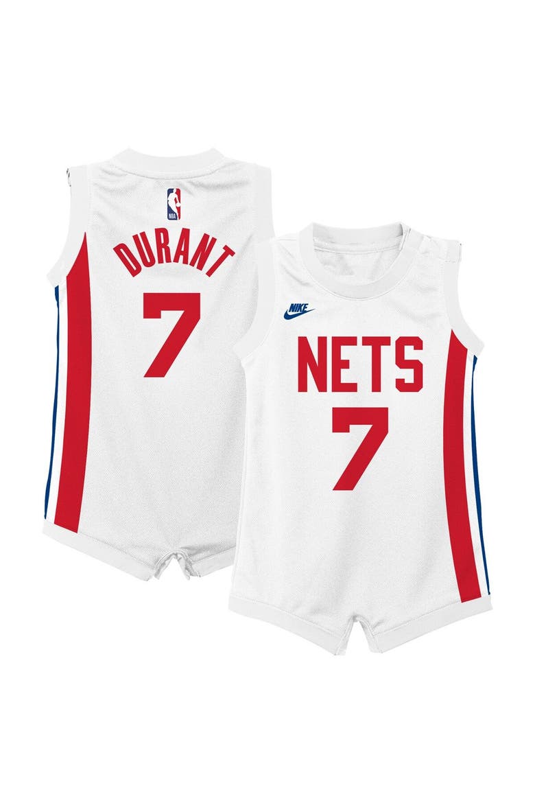 Infant Nike Kevin Durant White Brooklyn Nets Swingman Jersey - Classic Edition, Main, color, White