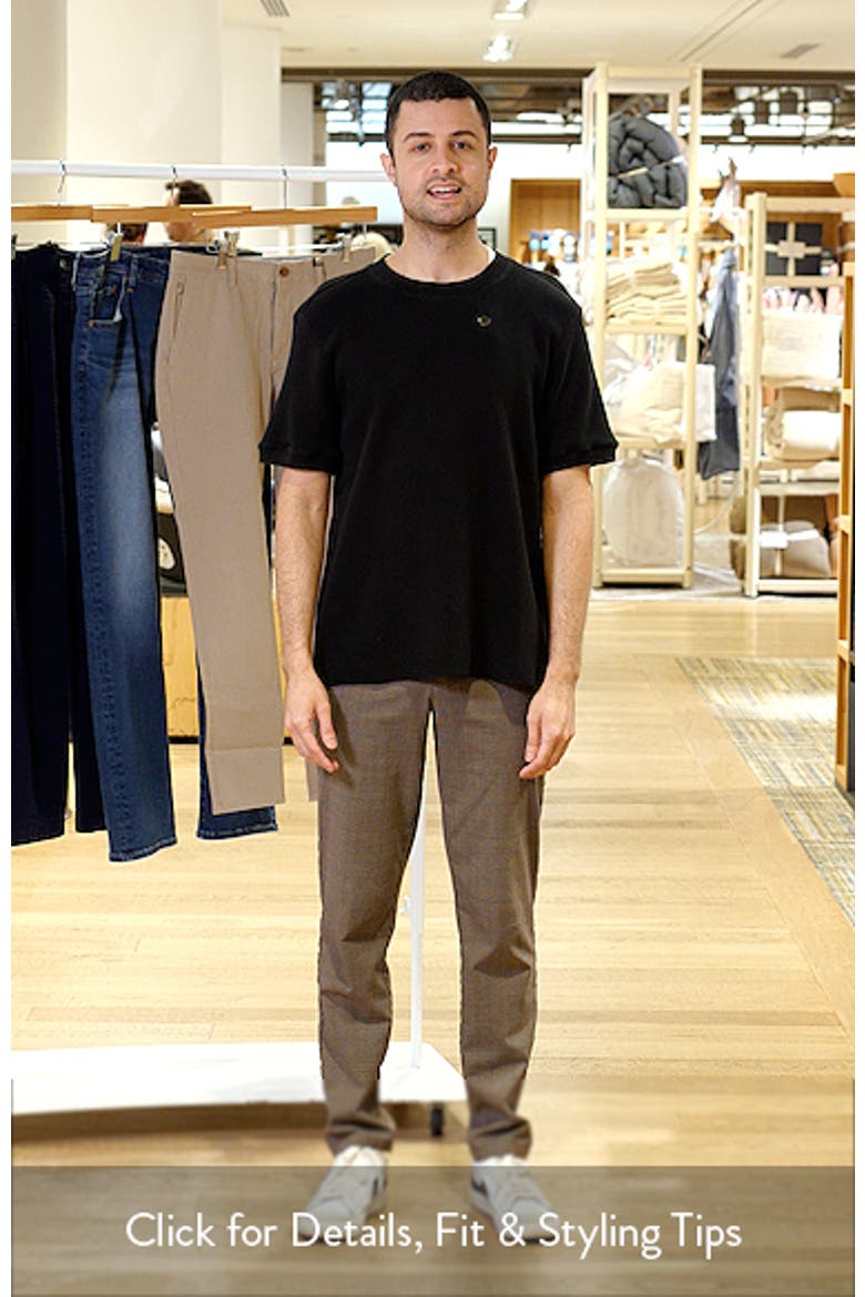 Heavyweight Waffle Knit Crew T-Shirt video