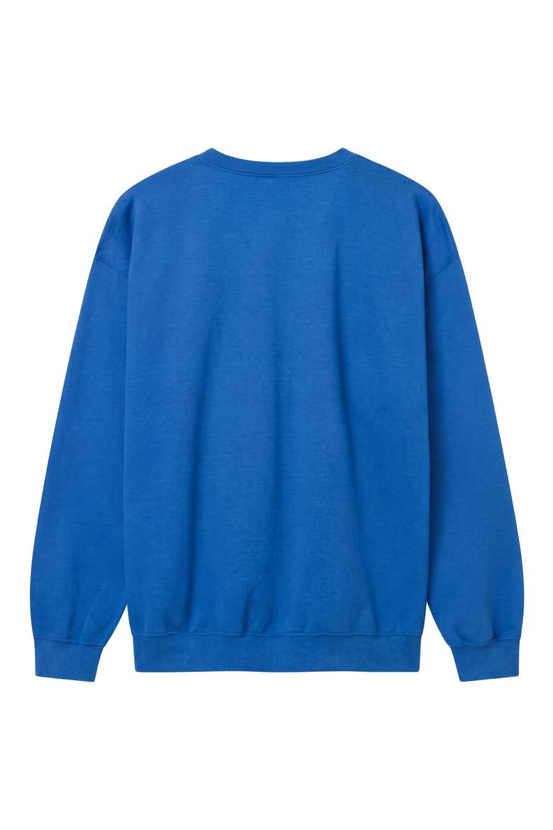 Seattle Seahawks Helmet Crewneck Sweatshirt, Alternate, color, ROYAL