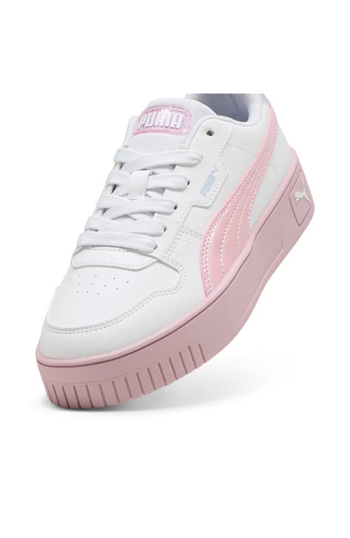 Puma Kids' Carina Street Platform Sneaker In Pink