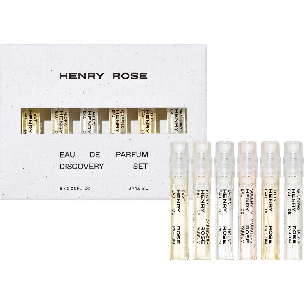 Henry Rose Fragrance Discovery Set In No Color