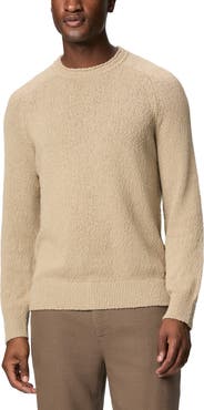 PAIGE Banuelo Bouclé Cotton Crewneck Sweater