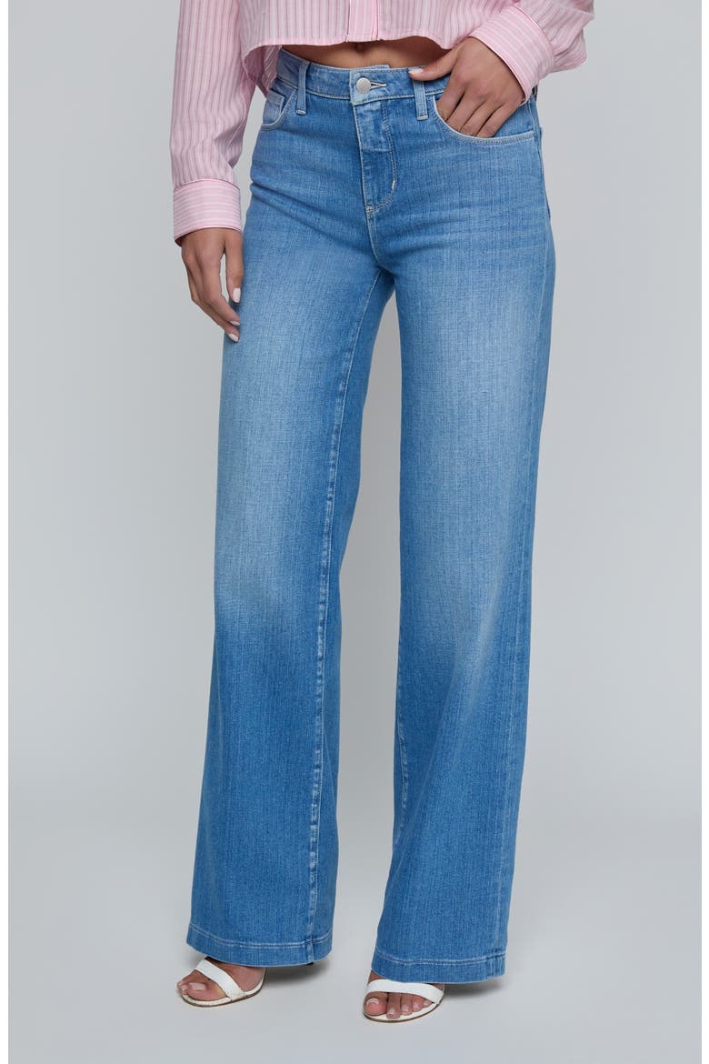 Clayton Wide Leg Jeans, Main, color, GETTY