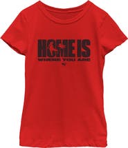 Supergirl Girls Supergirl Home Is Where You Are T Shirt
