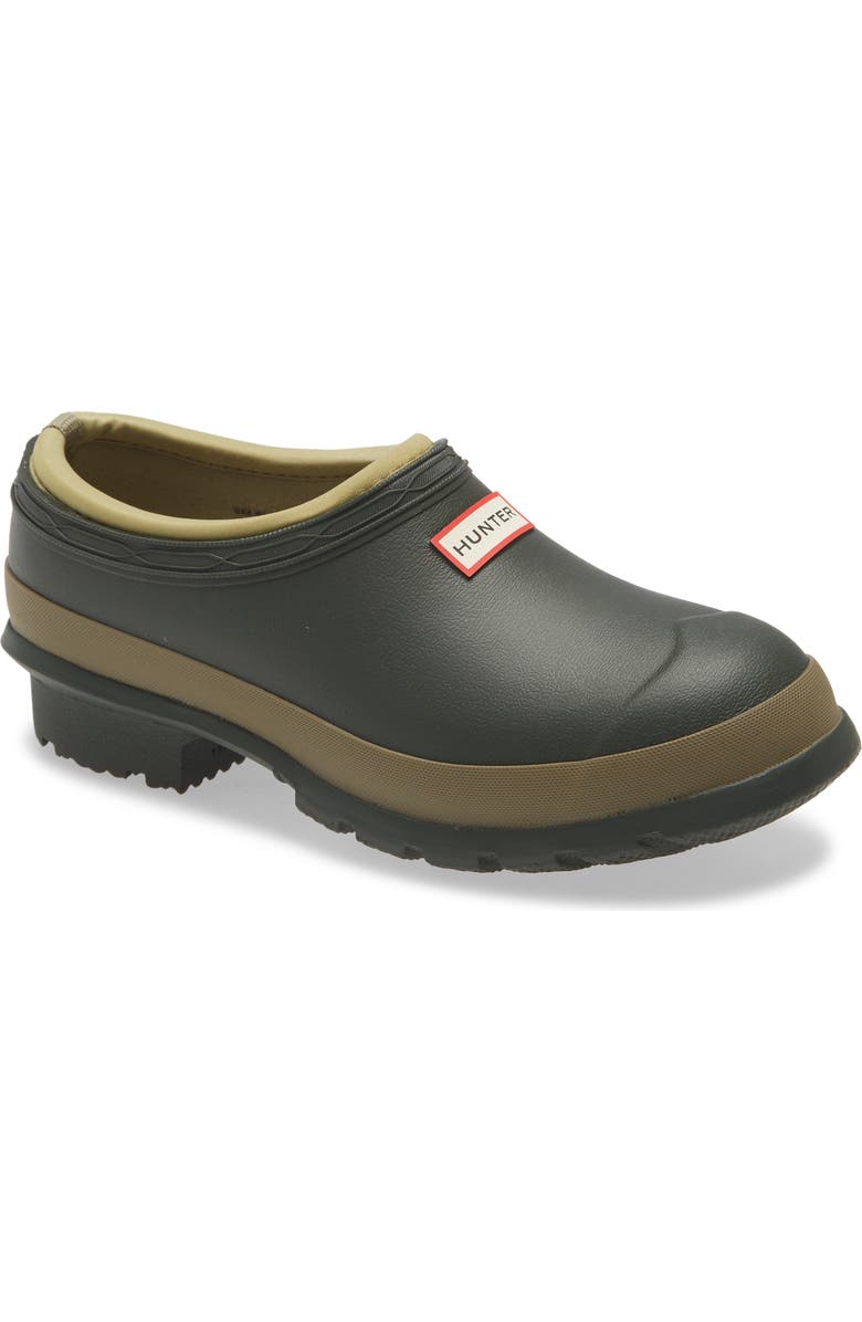 Hunter Gardener Waterproof Clog, Main, color,