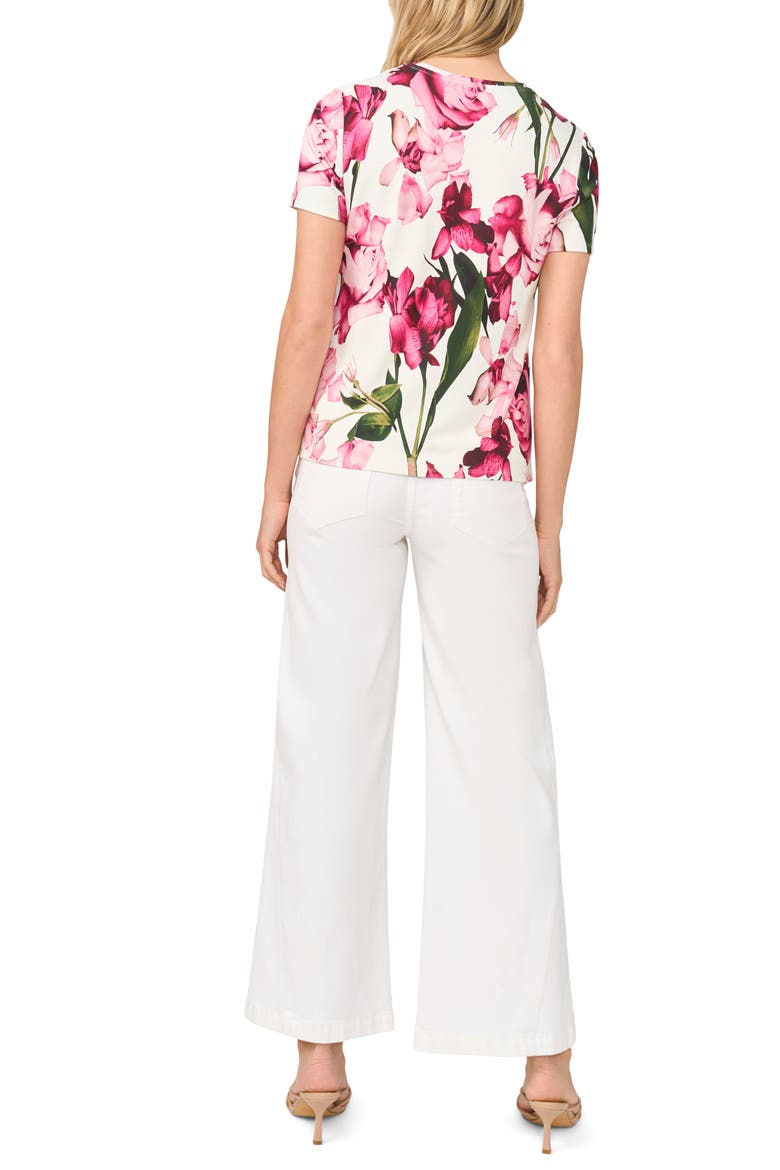 Willow Floral T-Shirt, Alternate, color, ULTRA WHITE