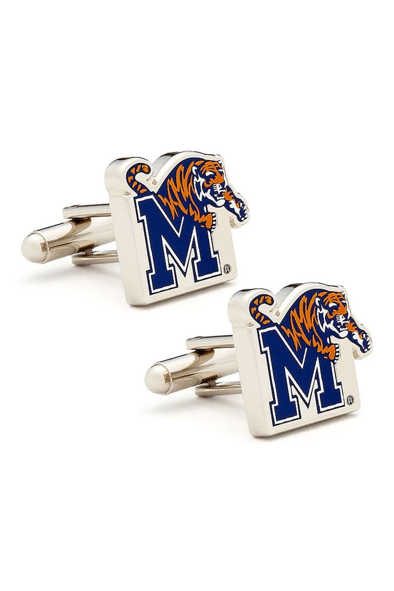 NCAA Collegiate University of Memphis Tigers Cuff Links, Main, color, MEMPHIS TIGERS