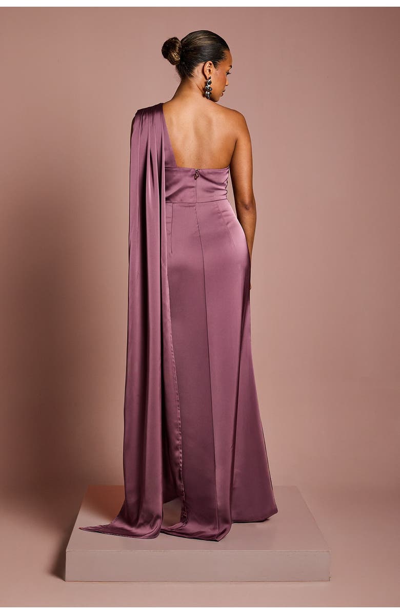 Coast Petite One Shoulder Maxi Dress, Alternate, color,