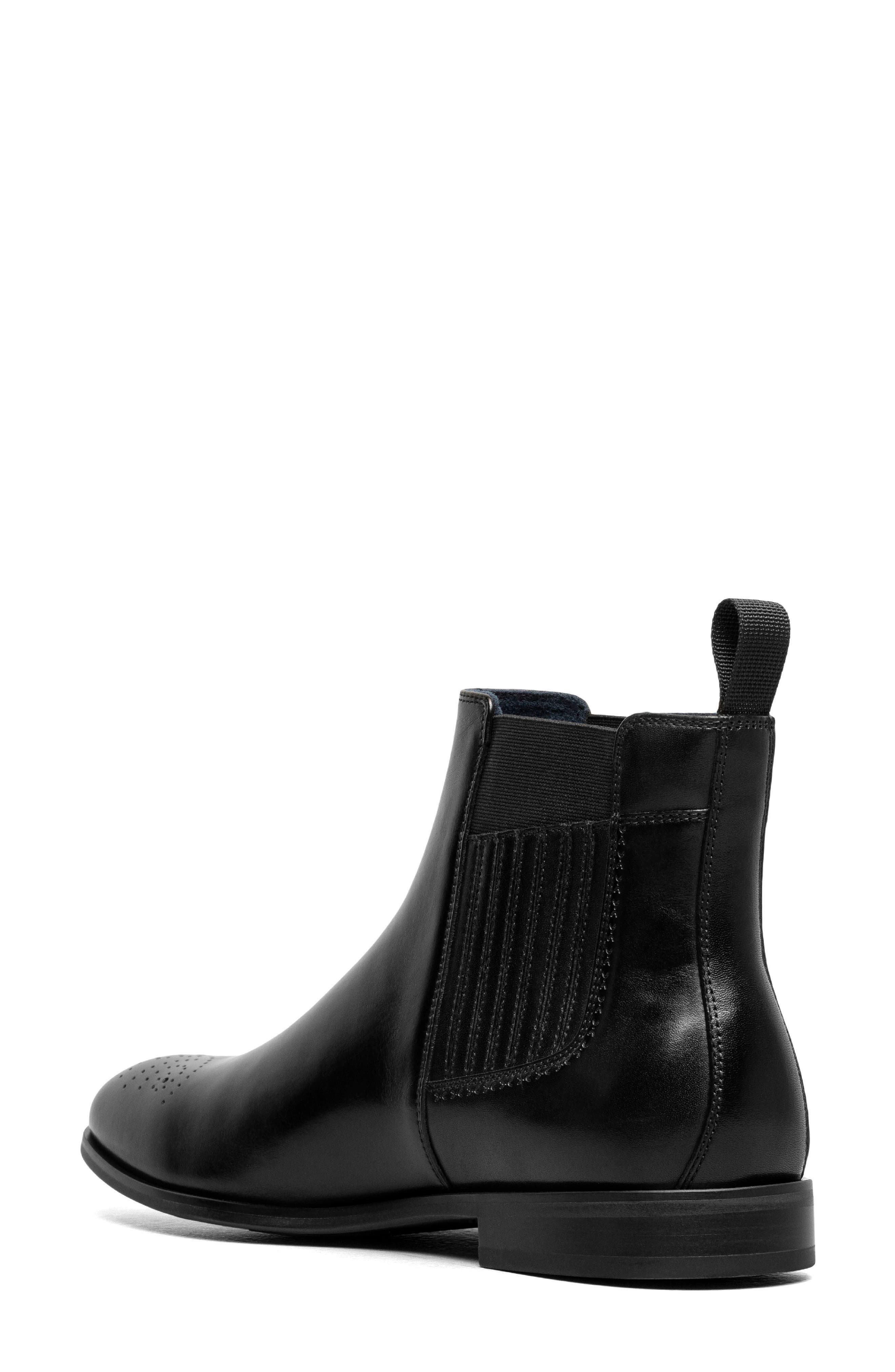 Stacy Adams Bradley Chelsea Boot, Alternate, color, Black