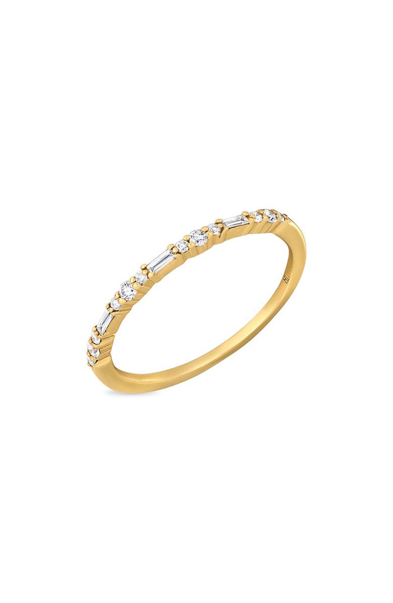 Bony Levy Gatsby 18K Yellow Gold Diamond Stackable Ring, Main, color, 