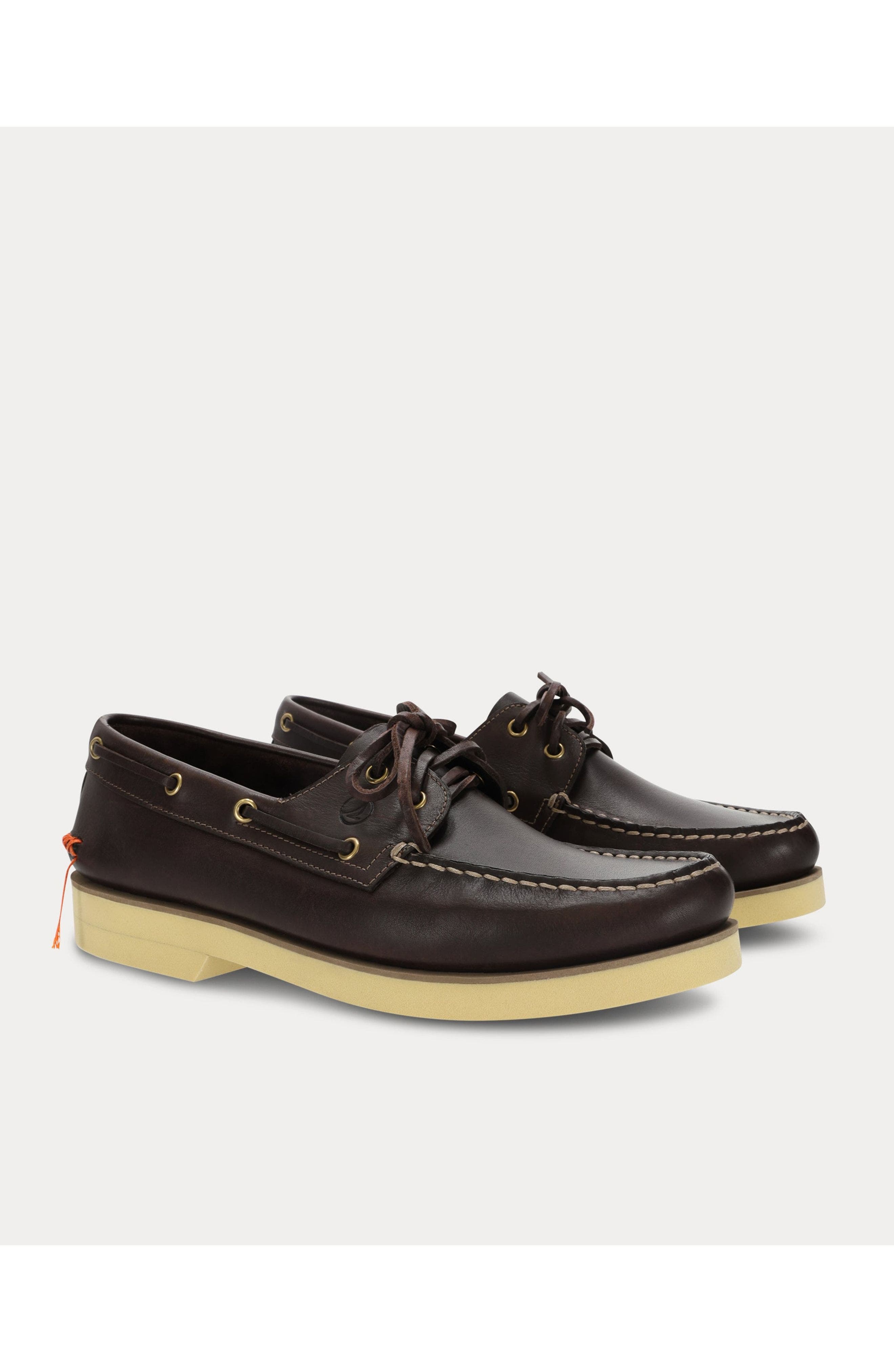 Sperry x Fortela Boat Shoes, Alternate, color, Brown