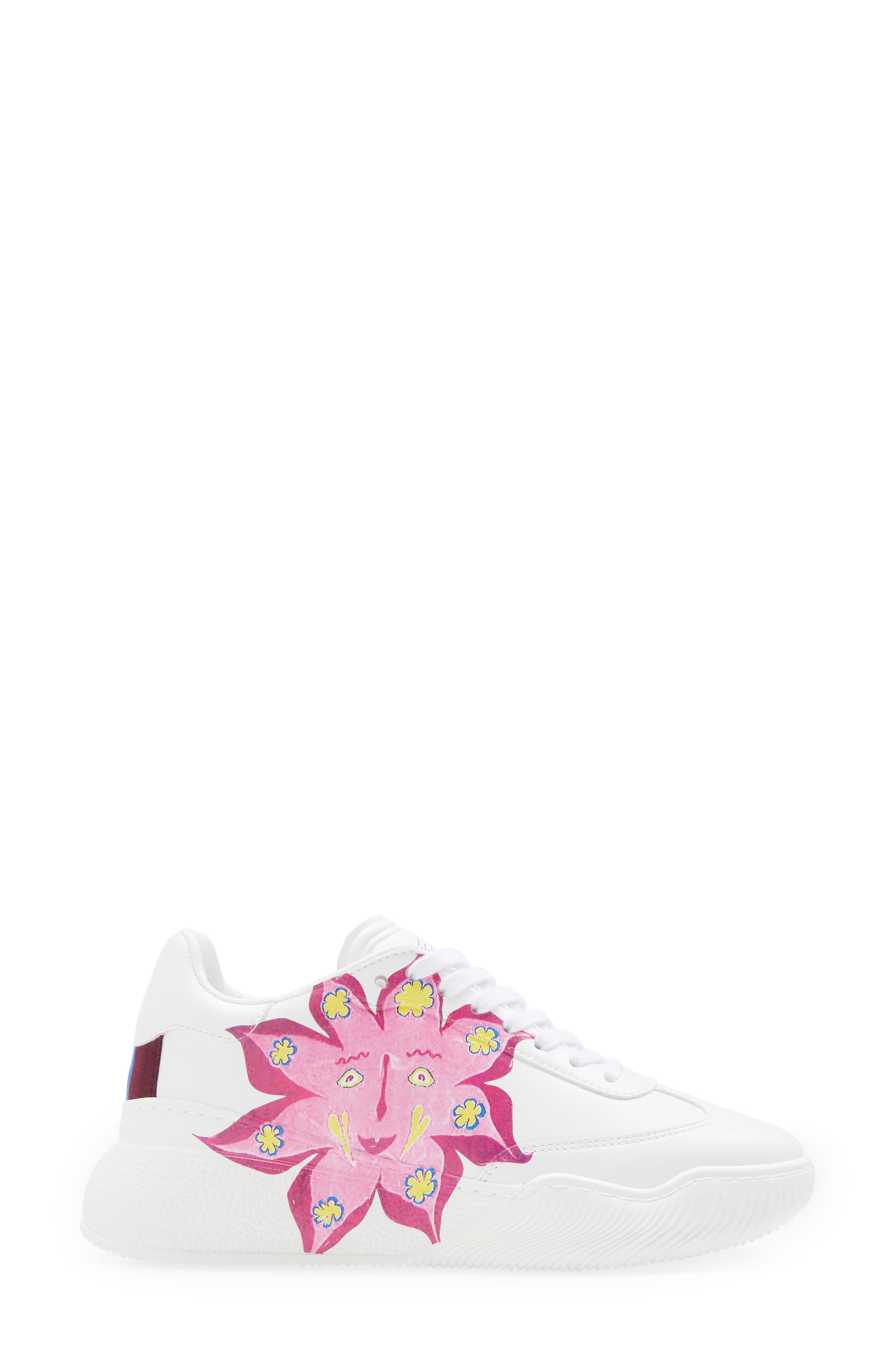 Stella McCartney x MYFAWNWY Shared 3 Loop Sneaker, Alternate, color, 