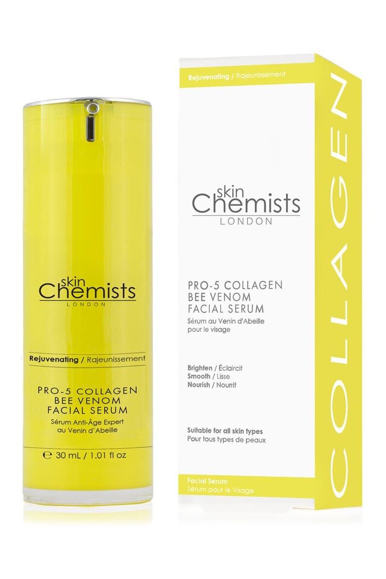 Pro-5 Collagen Bee Venom Facial Serum, Main, color, NO COLOR