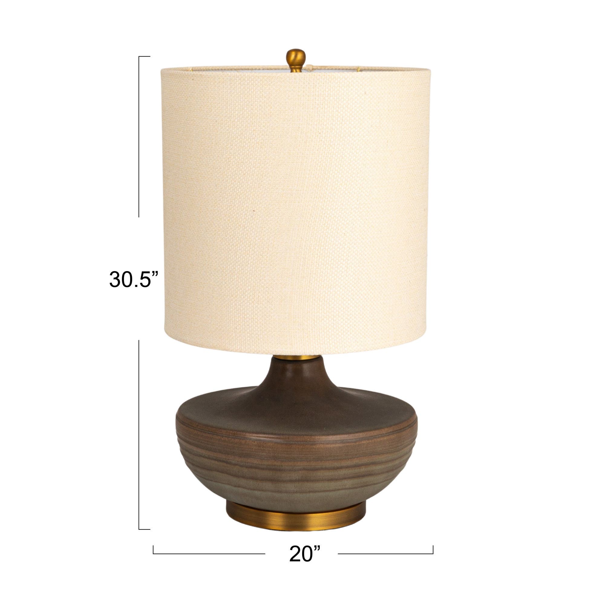 Rowena Interiors Table Lamp with Elongated Drum Shade | Nordstrom