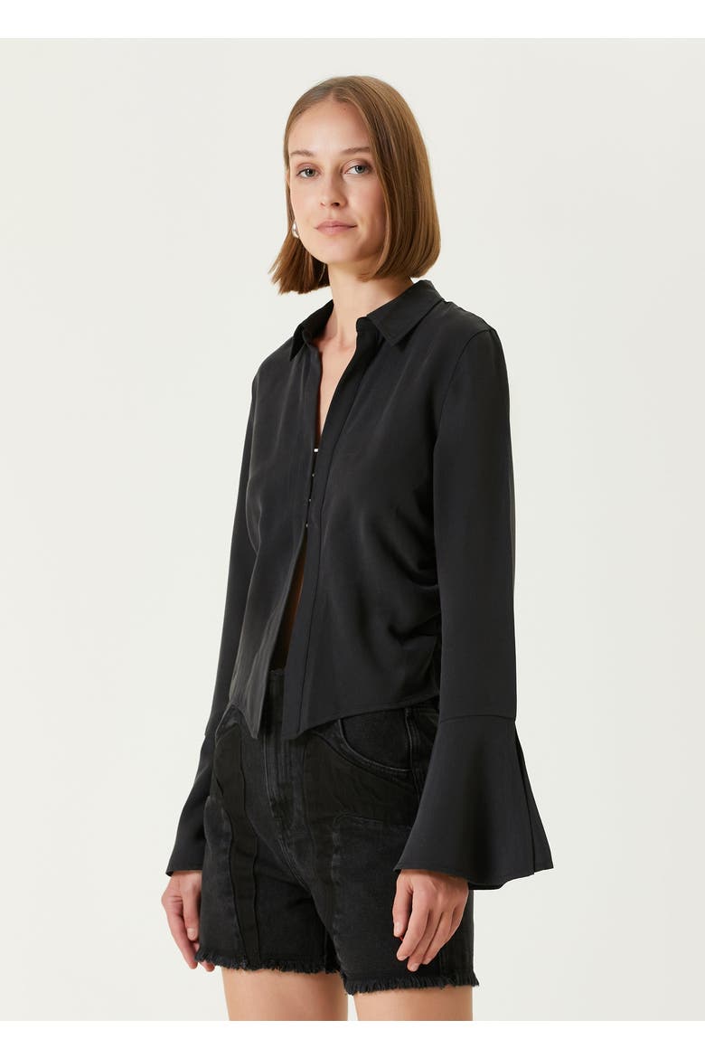 Your *Itch Fitted Shirt, Alternate, color, BLACK