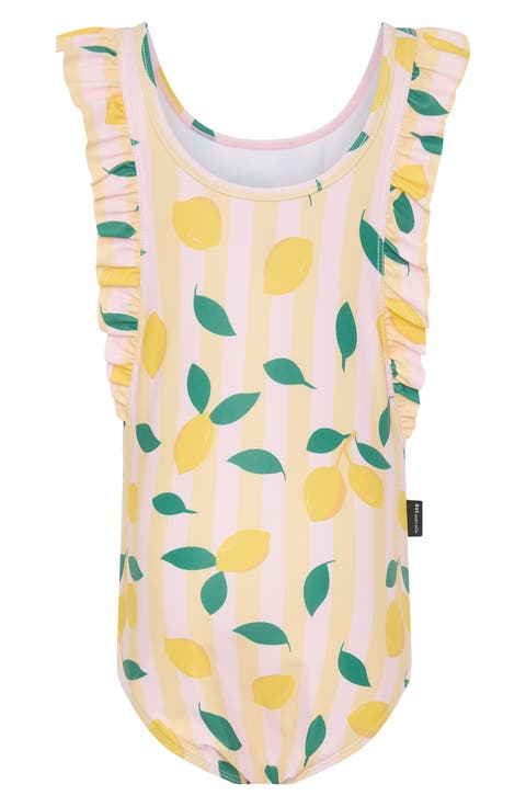 Kids' Lemon Frill Swim Tank (Toddler, Little Kid, & Big Kid)