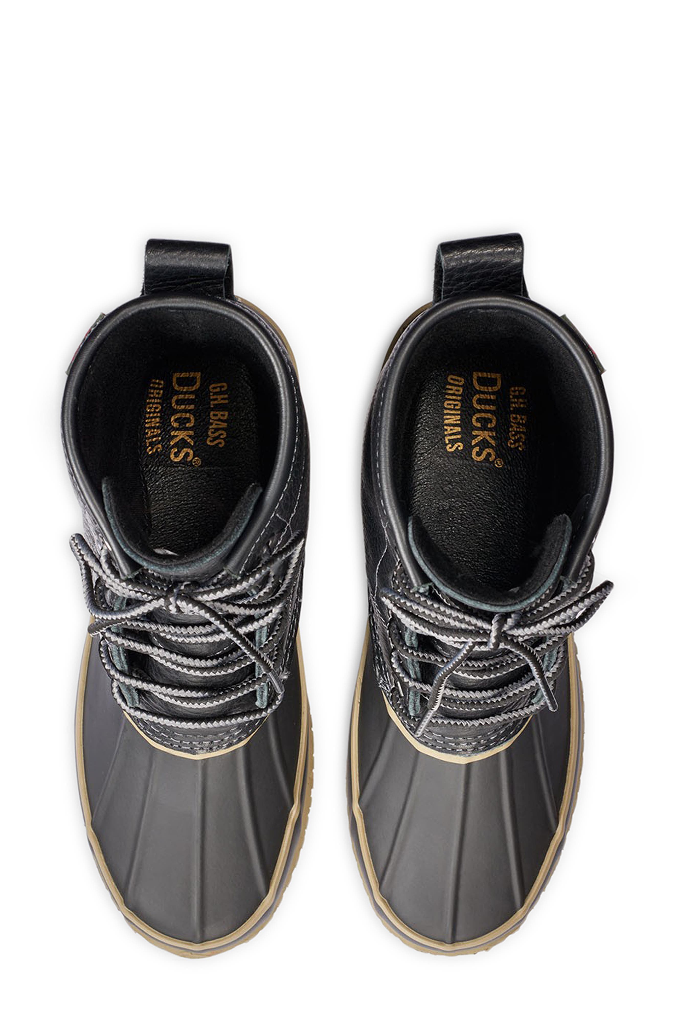 G.H.BASS Duclair Duck Boot, Alternate, color, Black