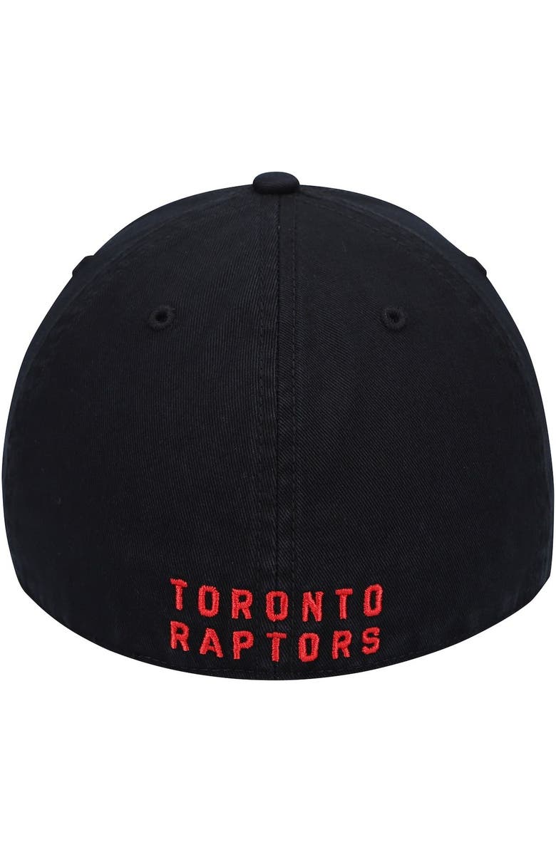 '47 Men's '47 Black Toronto Raptors Team Franchise Fitted Hat, Alternate, color, 