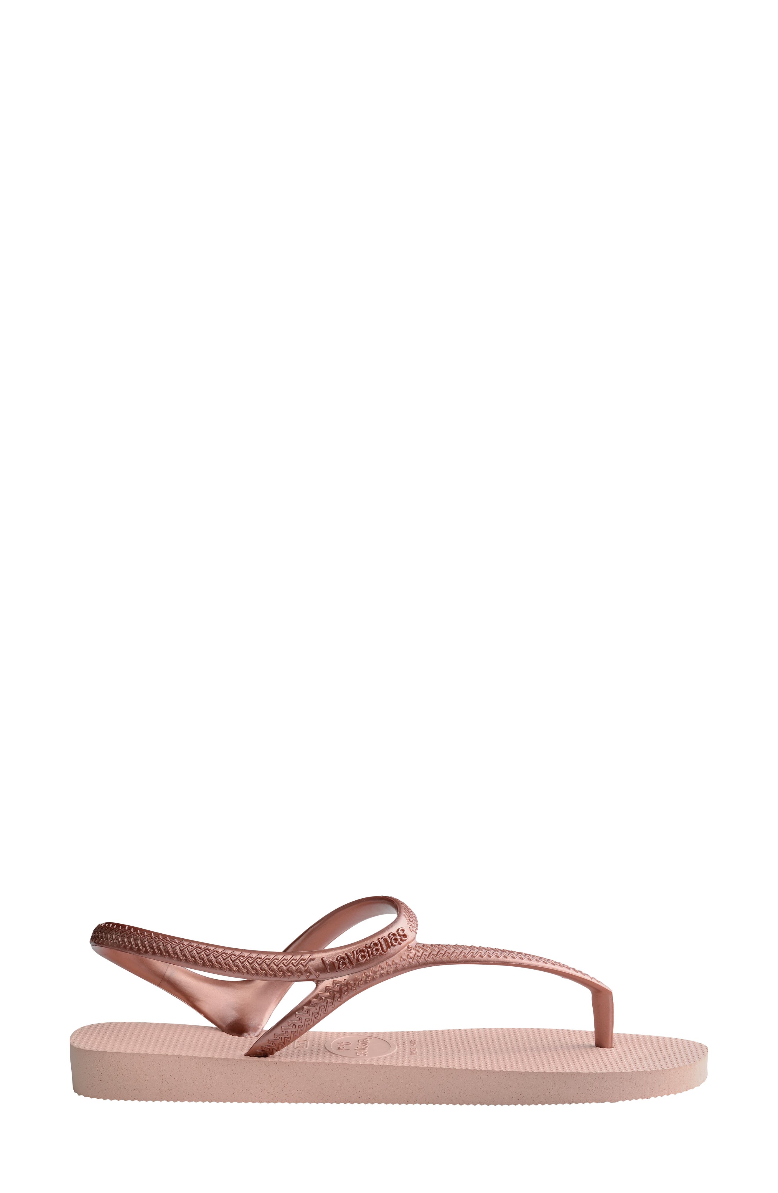 Sandal, Alternate, color, BALLET ROSE/GOLDEN