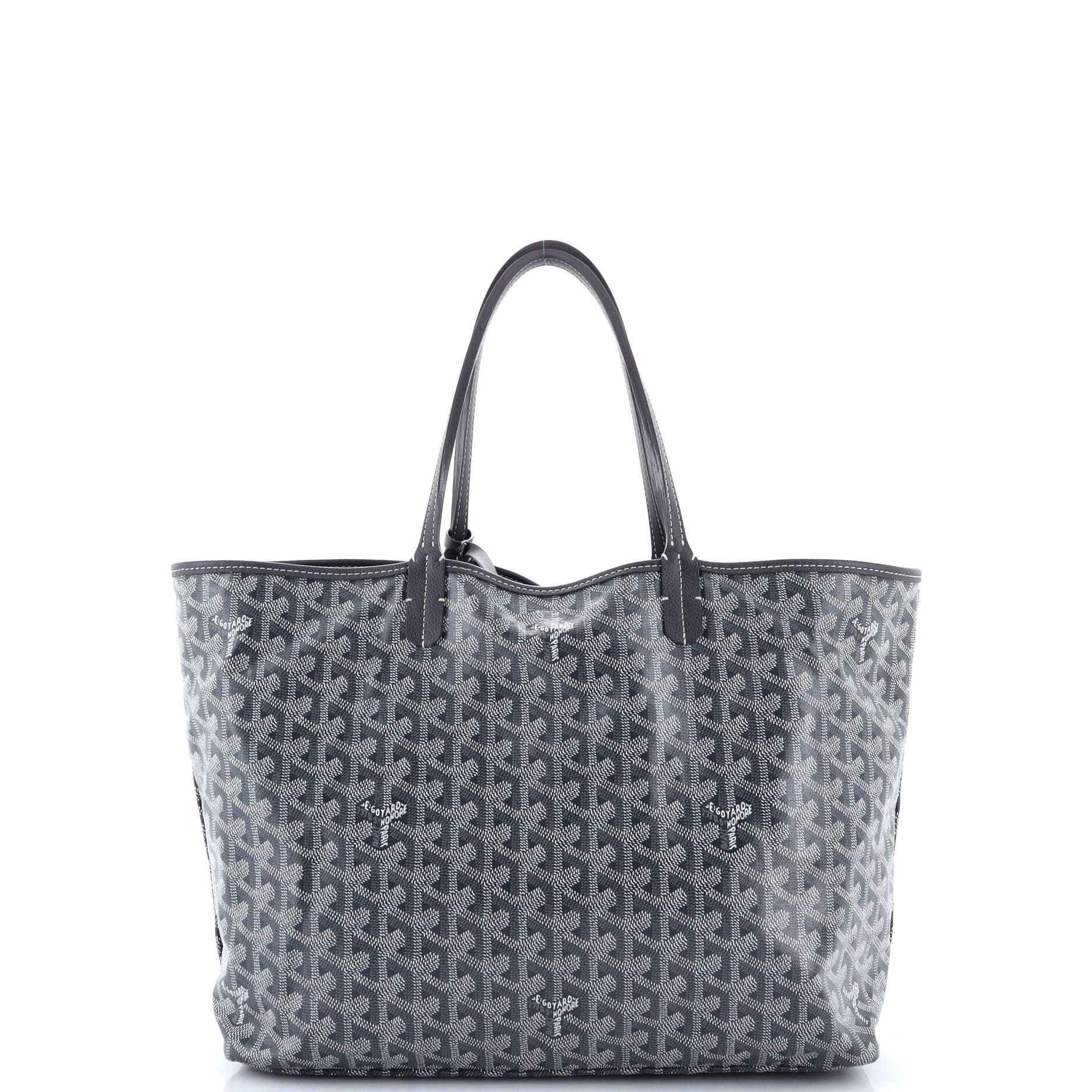 Pre-Owned Goyard Saint Louis Tote Coated Canvas PM, Main, color, 