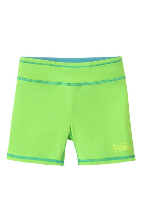 Uv Skinz Reversible Active Swim Shorts In Green