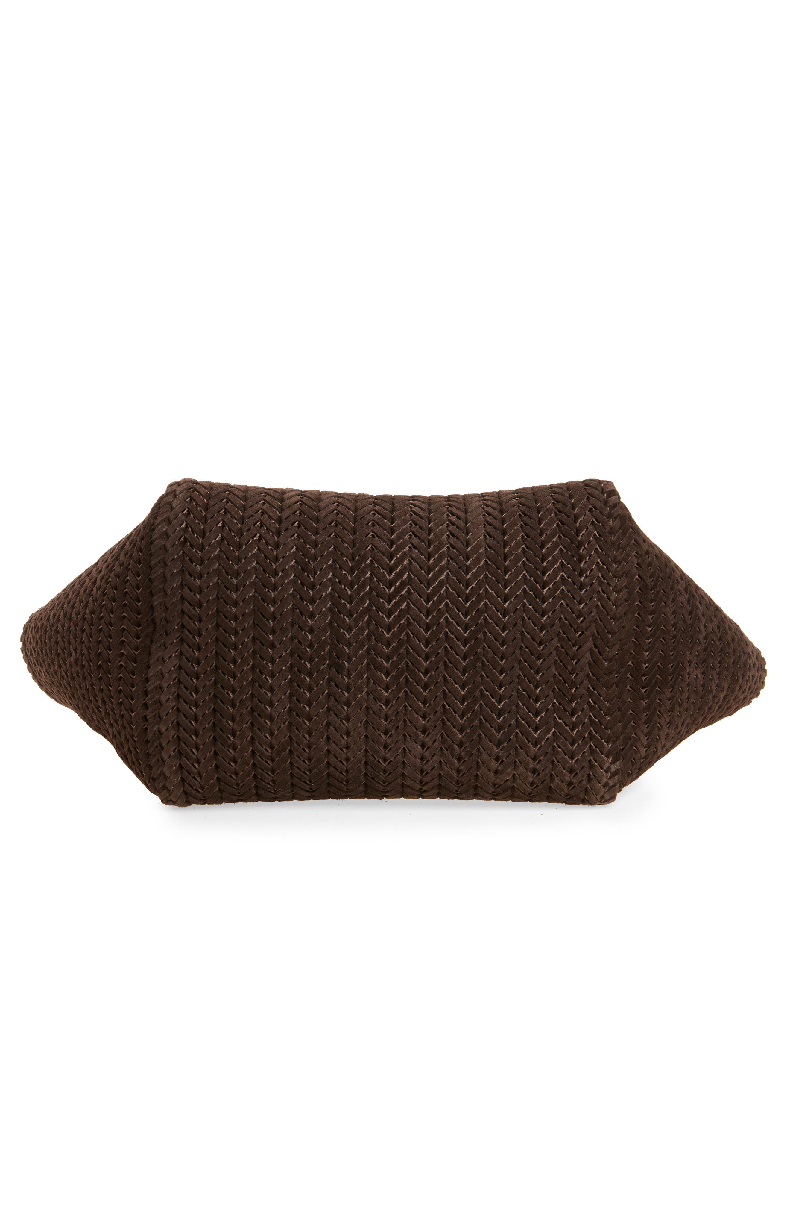 Anya Hindmarch Neeson Square Woven Leather Tote, Alternate, color, 