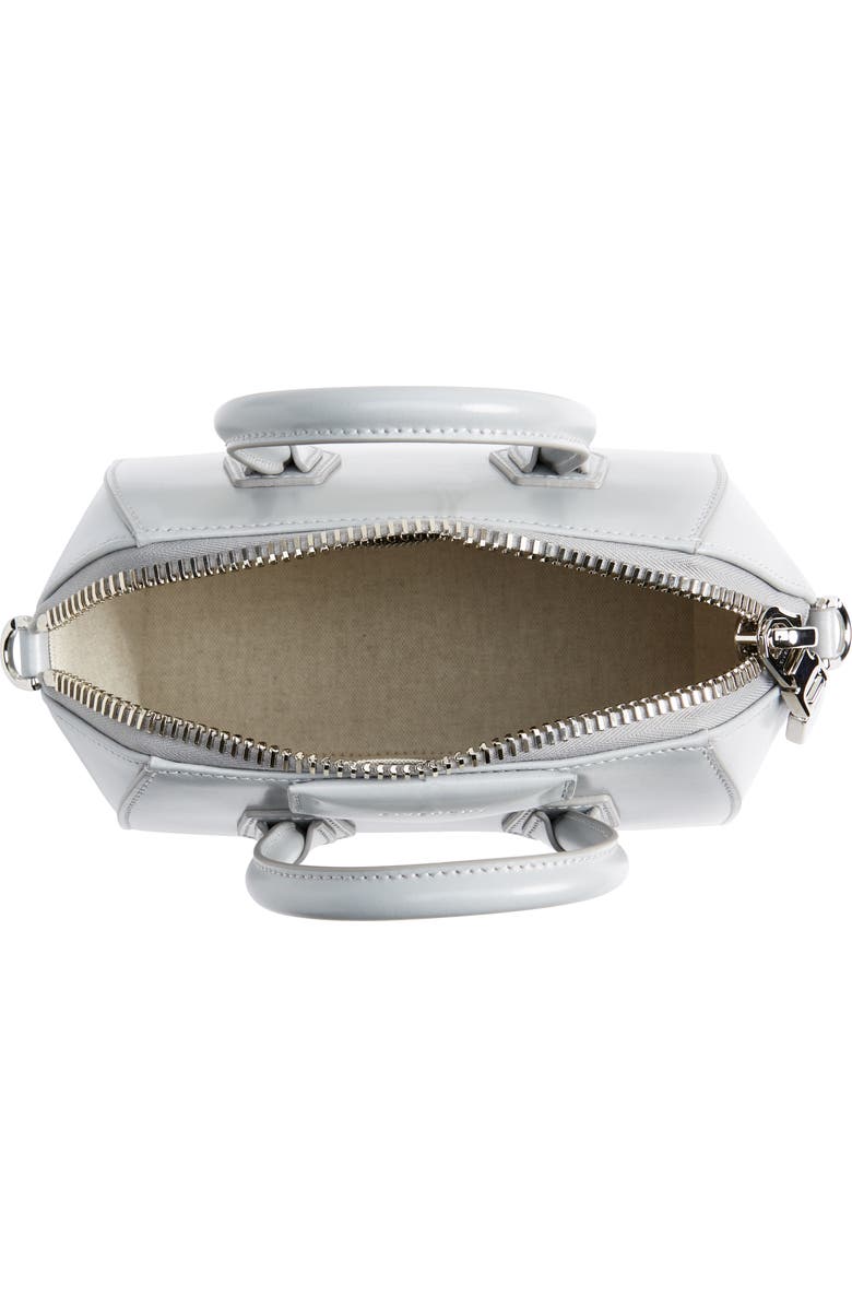 Givenchy Mini Antigona Leather Satchel, Alternate, color,