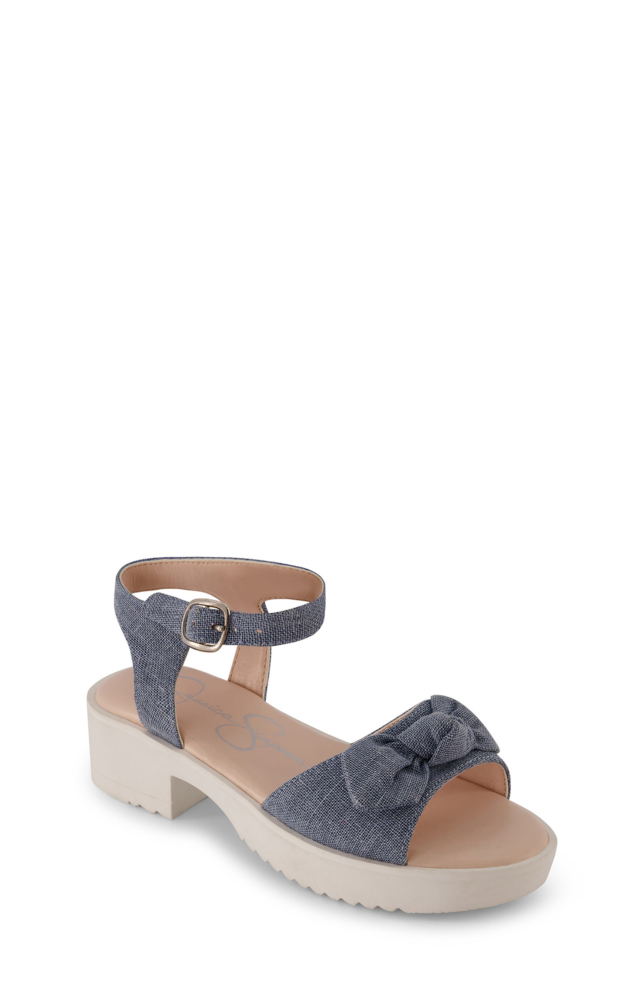 Jessica Simpson Kids' Tessa Bow Sandal, Main, color, 