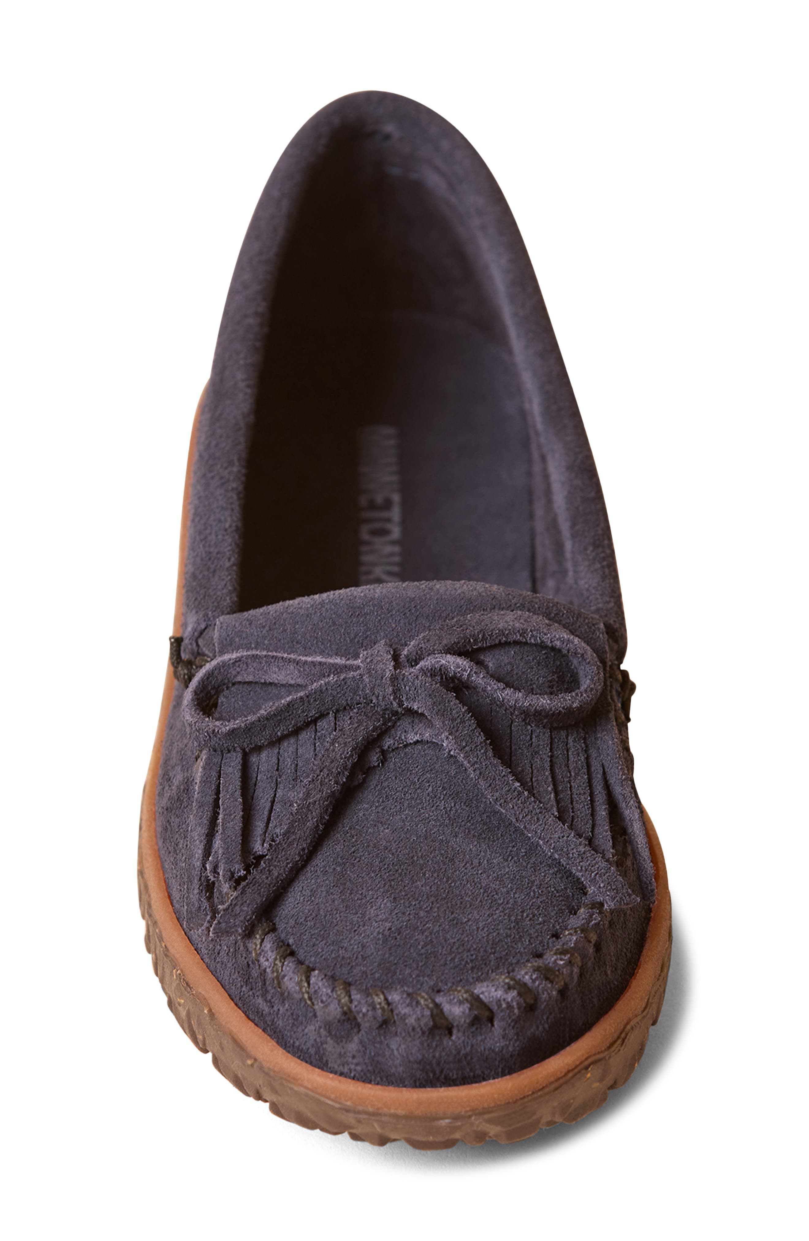 Kilty Tread Slipper, Alternate, color, NAVY