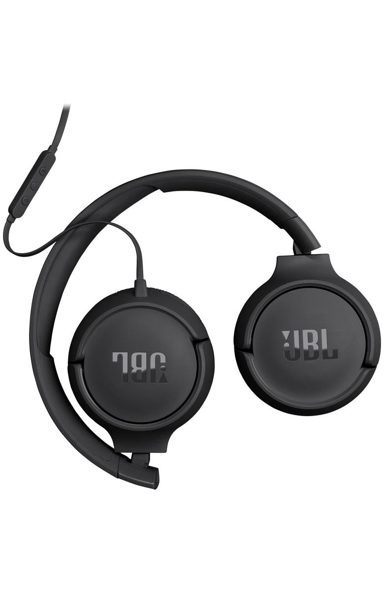 JBL Tune Tune 520C USB-C Hi-Res Wired On-Ear Headphones, Alternate, color, Black