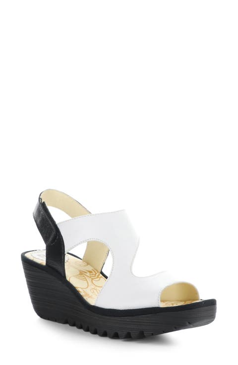 Yox Slingback Platform Wedge Sandal (Women)