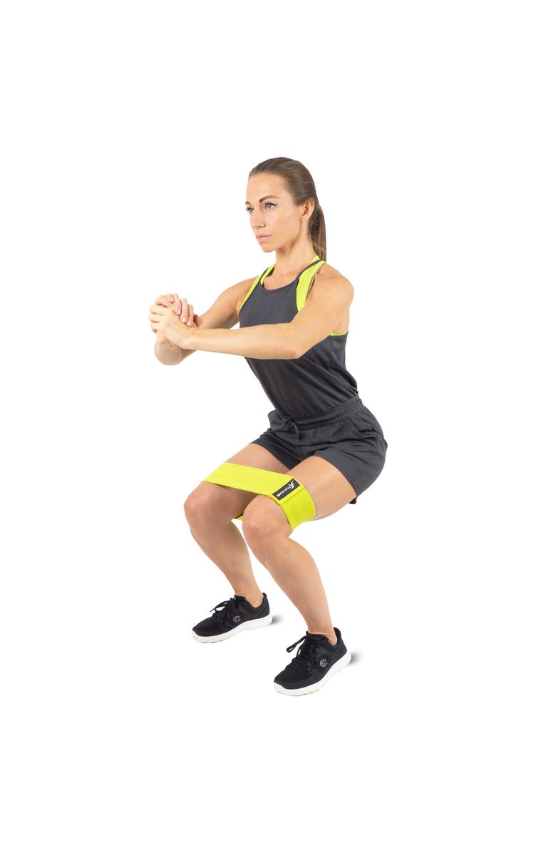 ProsourceFit Fabric Loop Resistance Band Set, Alternate, color, Green-Gray-Black