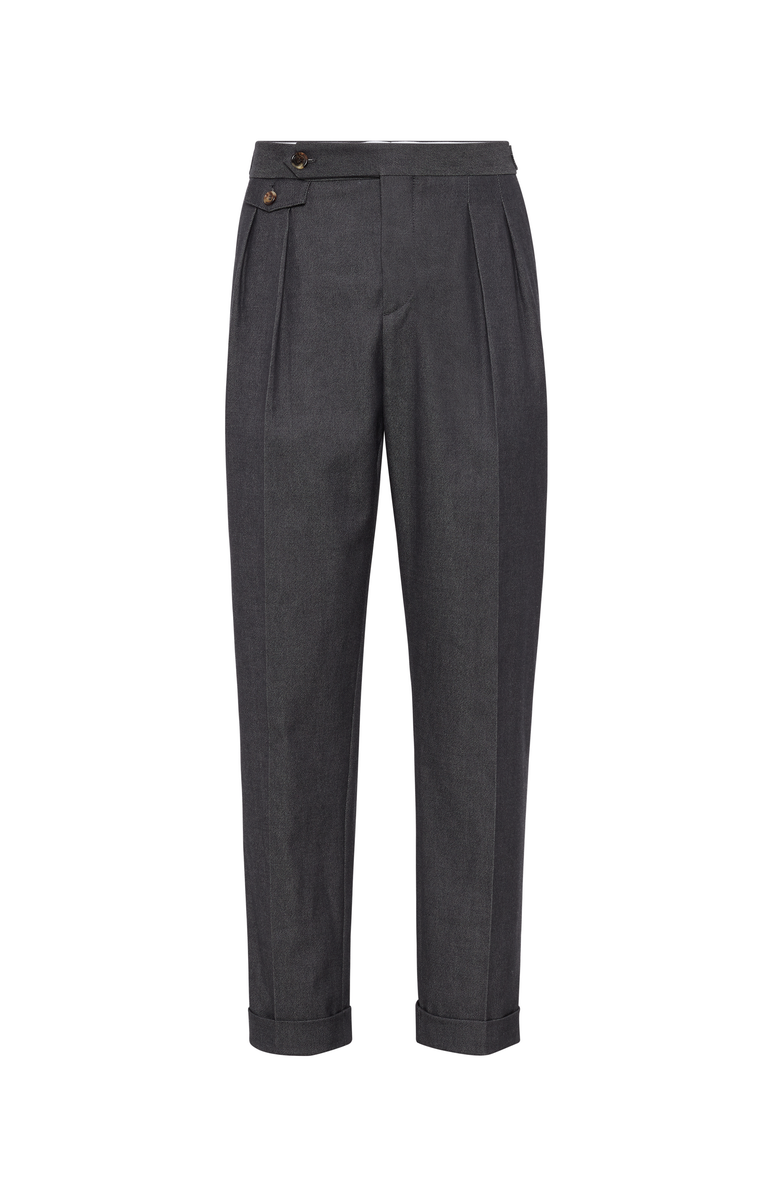 Brunello Cucinelli Tailor fit trousers, Main, color, 