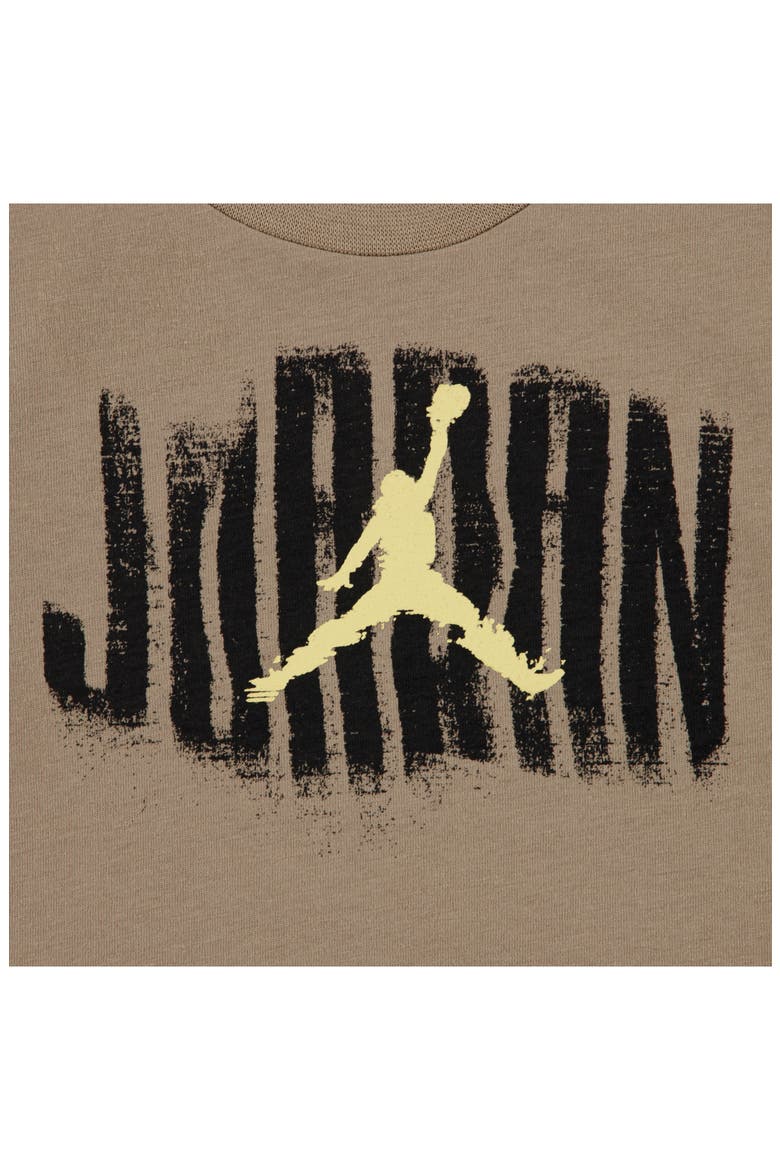 Kids' Short Sleeve Graphic T-Shirt, Alternate, color, KHAKI