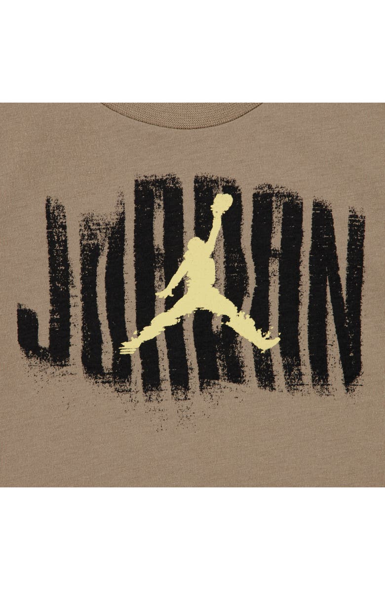Jordan Kids' Short Sleeve Graphic T-Shirt, Alternate, color, Khaki