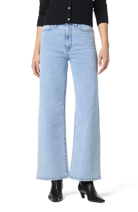 High Waist Wide Leg Jeans (Solvang) (Petite)