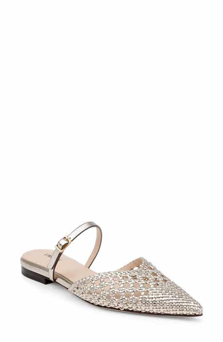 L'AGENCE Jacklyn Mary Jane Pointed Cap Toe Mule